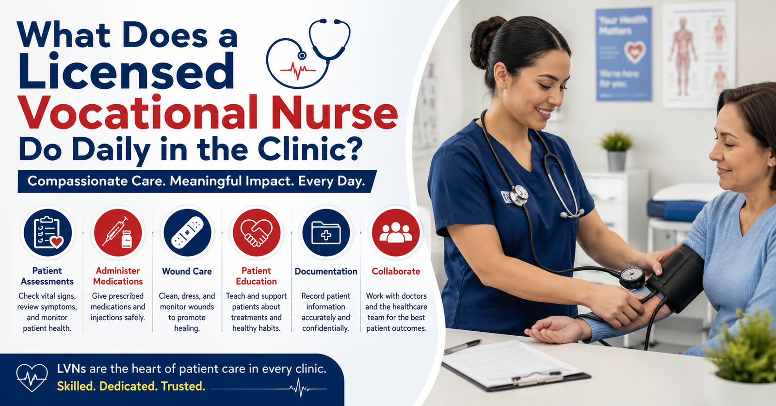 Explore What Does a Licensed Vocational Nurse Do Daily in the Clinic?