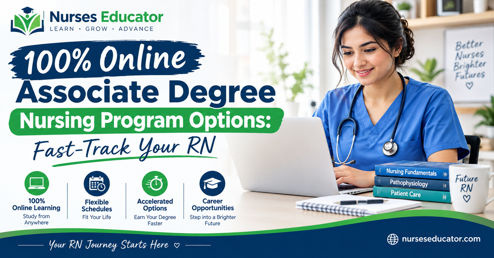 Discover 100% Online Associate Degree Nursing Program Options: Fast-Track Your RN.