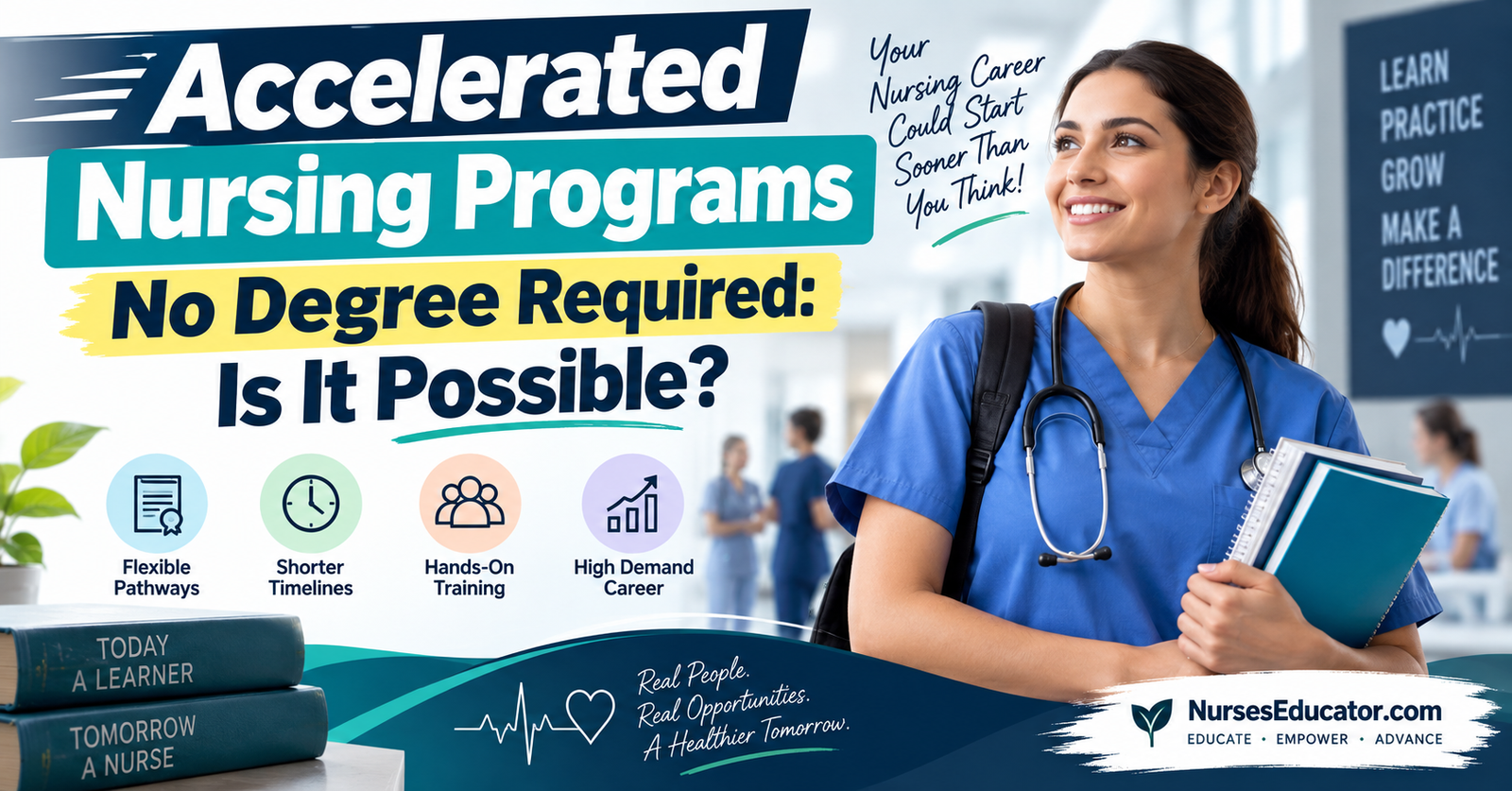 Wondering approximately Accelerated Nursing Programs No Degree Required: Is It Possible?