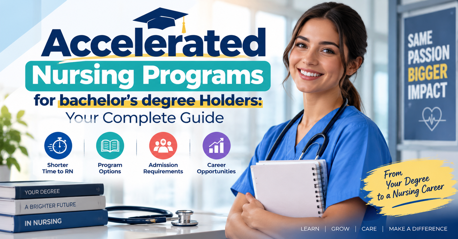 Explore Accelerated Nursing Programs for bachelors degree Holders: Your Complete Guide.