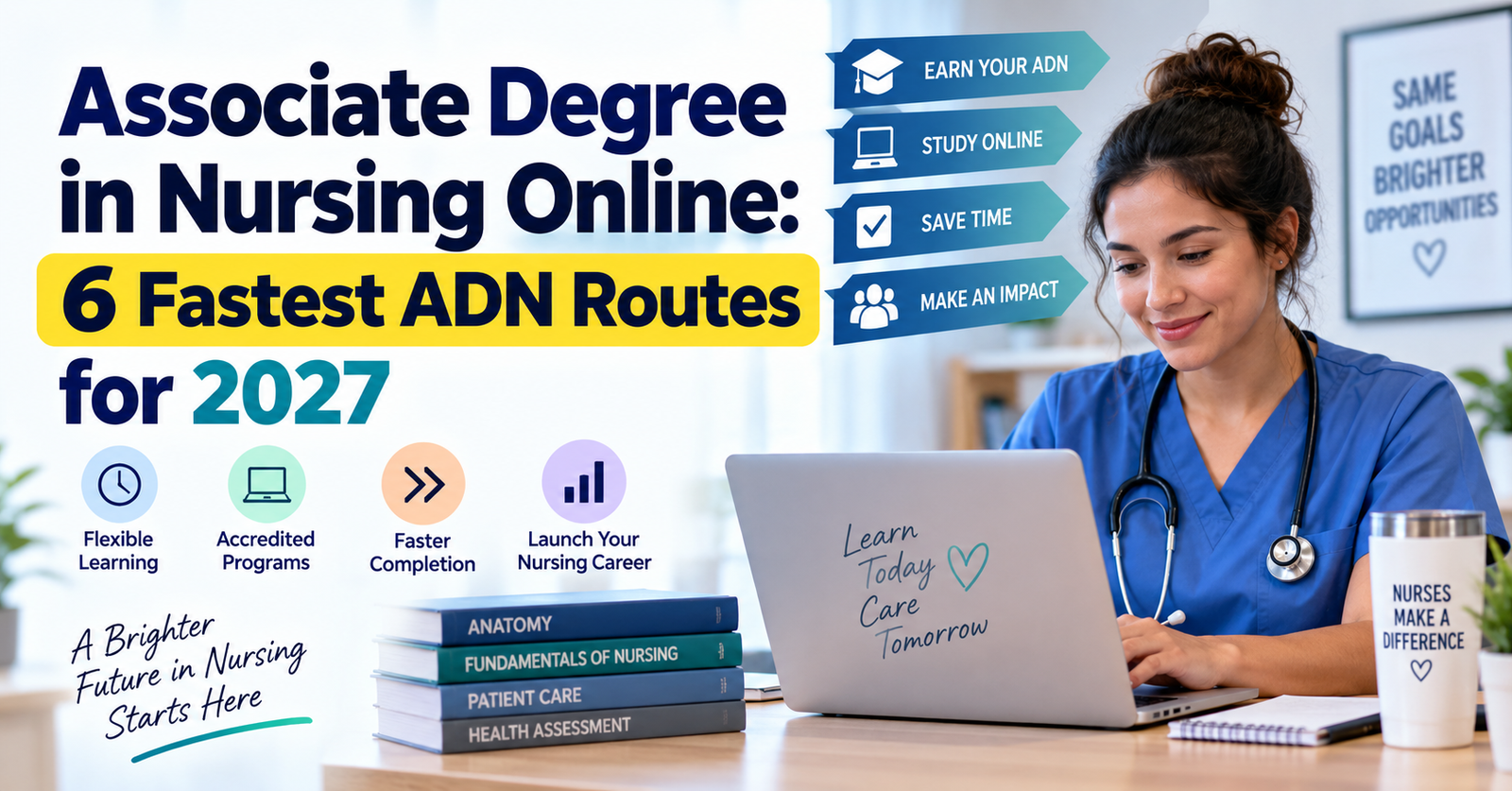 Compare the 6 quickest Associate Degree in Nursing Online: 6 Fastest ADN Routes for 2027.