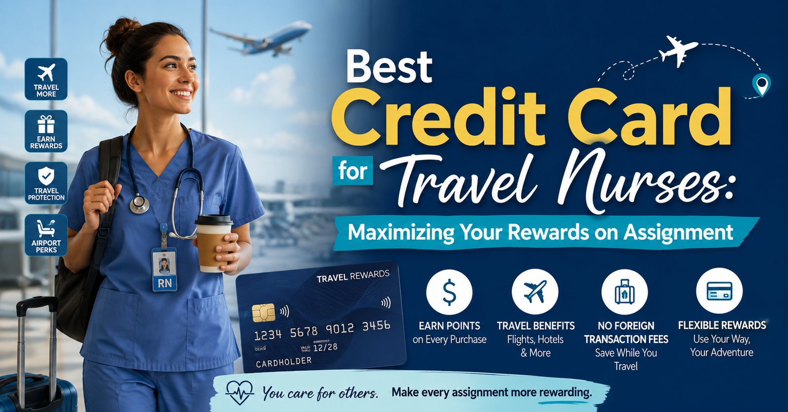 Discover the Best Credit Card for Travel Nurses: Maximizing Your Rewards on Assignment.