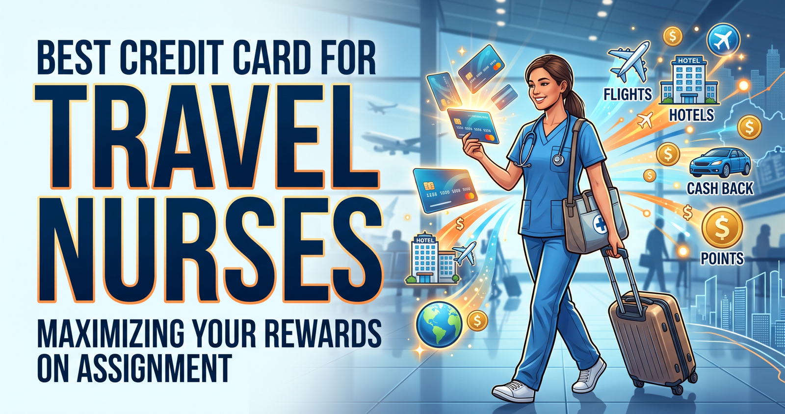 Discover the Best Credit Card for Travel Nurses: Maximizing Your Rewards on Assignment.