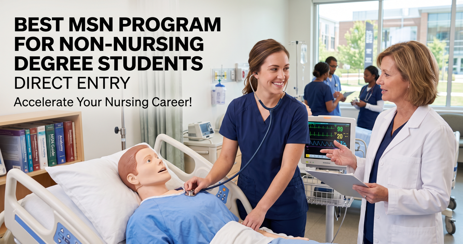 Discover the Best MSN Program for Non-Nursing Degree Students: Direct Entry.