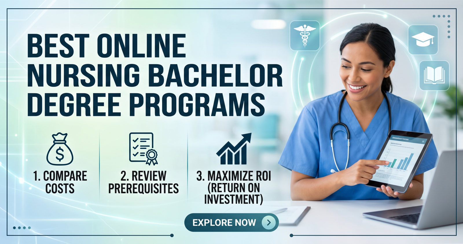 Compare the Best Online Nursing Bachelor Degree Programs: Cost, Prerequisites, and ROI.
