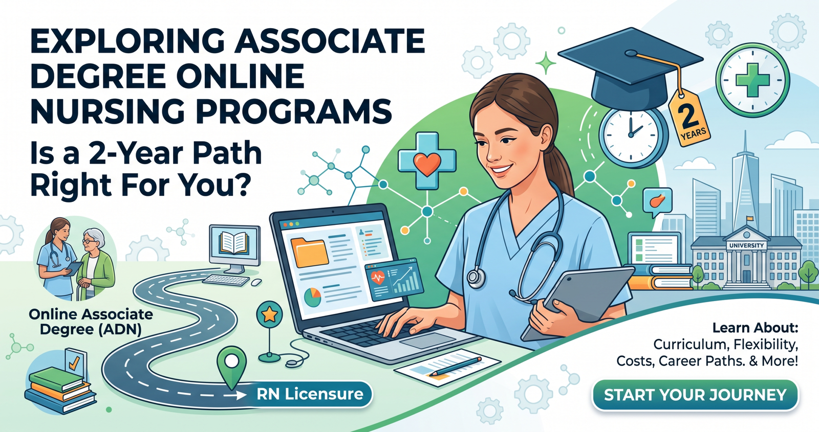 Nurses Exploring Associate Degree Online Nursing Programs: Is a 2-Year Path Right For You?