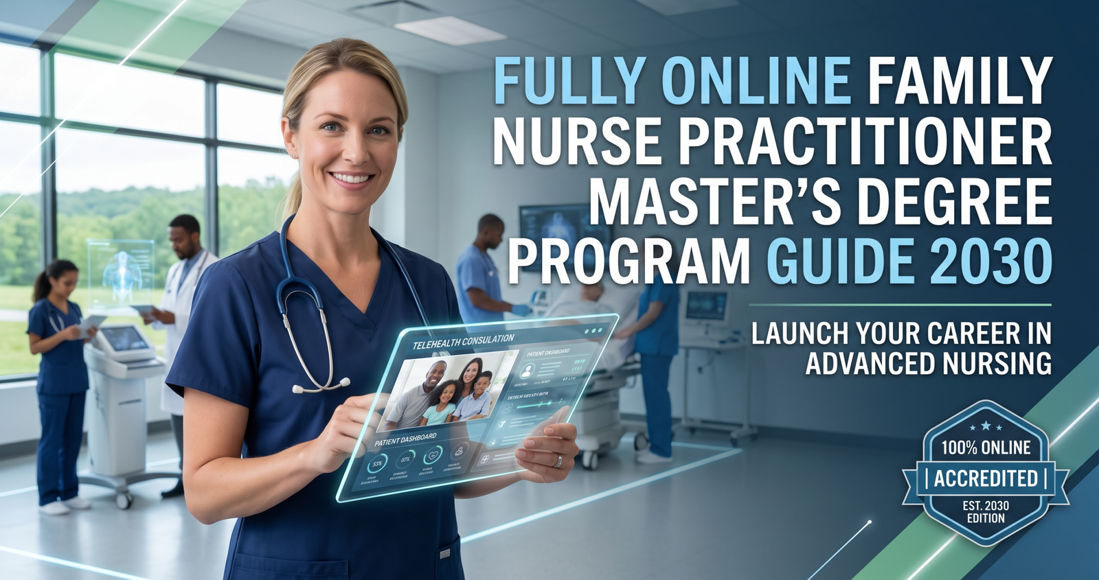 Compare Fully Online Family Nurse Practitioner Master's Degree Program Guide 2030.