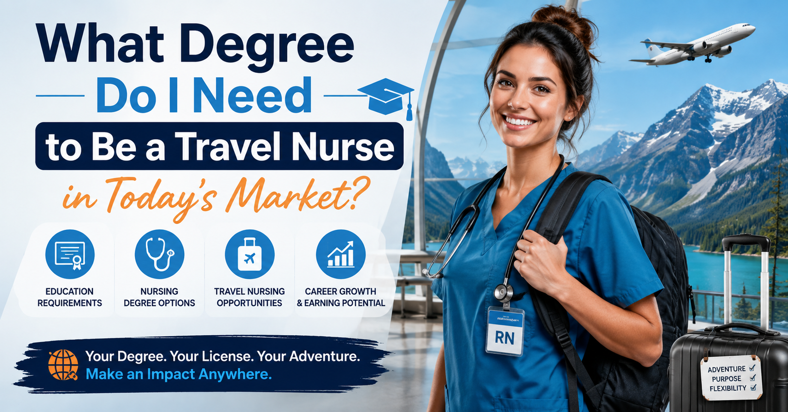 Wondering What Degree Do I Need to Be a Travel Nurse in Today's Market?