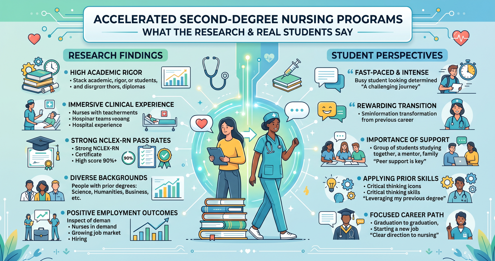 What are Accelerated Second-Degree Nursing Programs: What Research and Real Students Say.