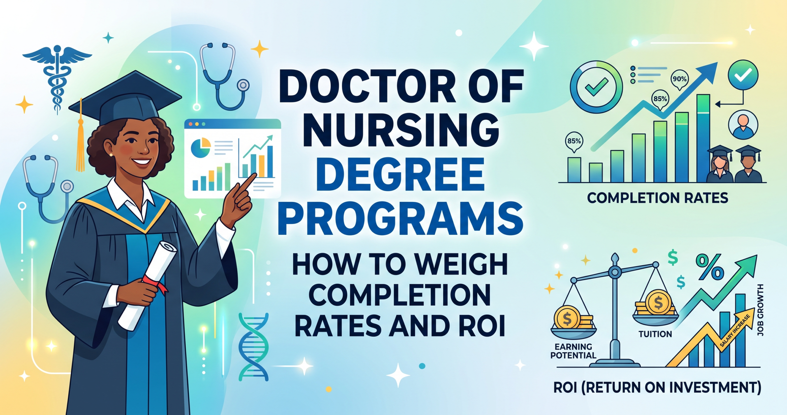 What is Doctor of Nursing Degree Programs: How to Weigh Completion Rates and ROI.