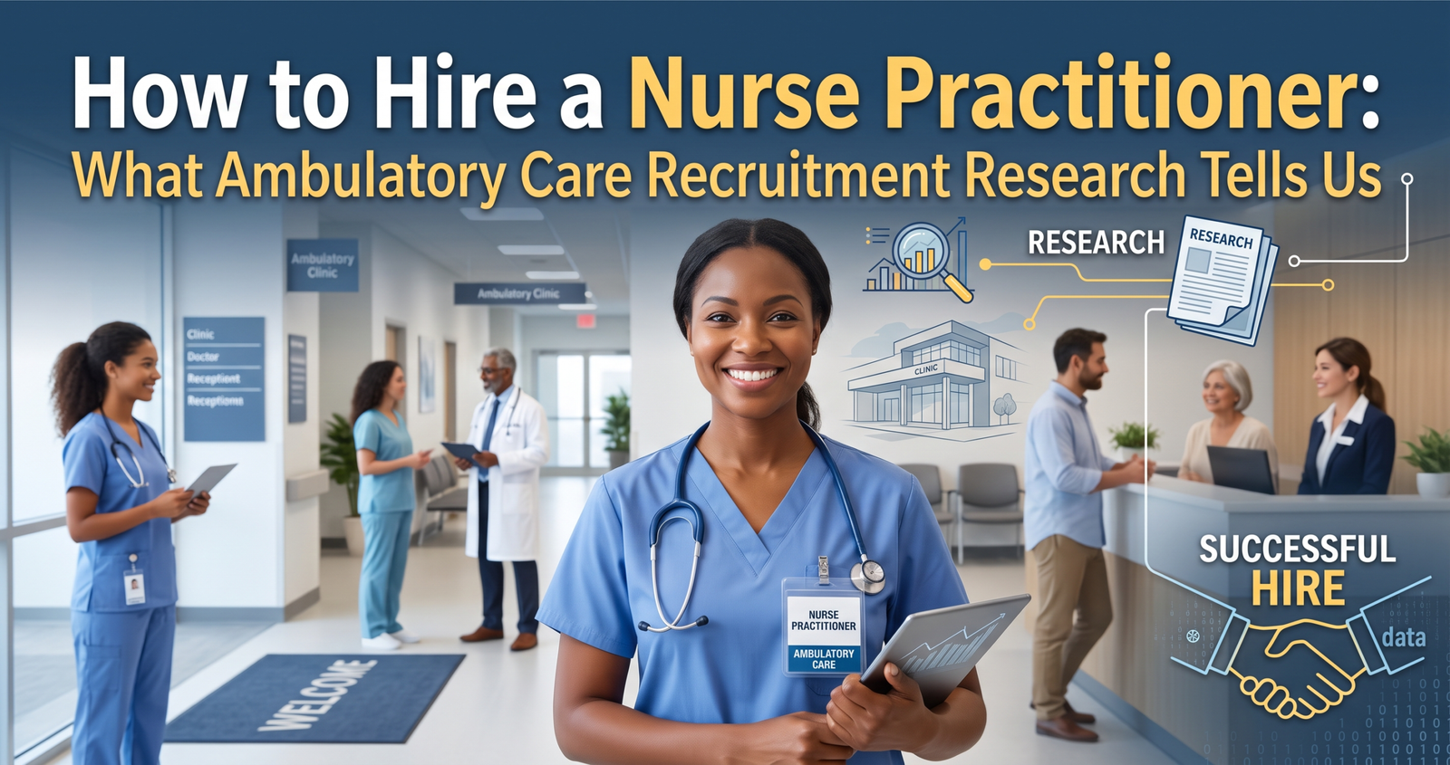 Learn How to Hire a Nurse Practitioner: What Ambulatory Care Recruitment Research Tells Us.
