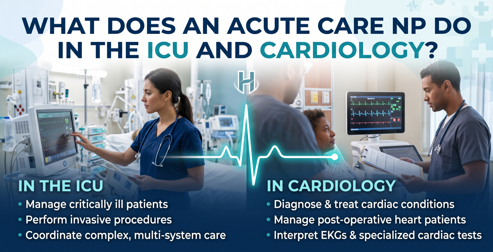 Explore What Does an Acute Care NP Do in the ICU and Cardiology?
